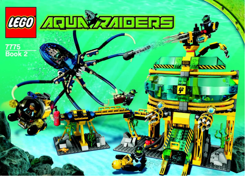 Page n°1 - Manuel utilisateur Lego Aquabase Invasion