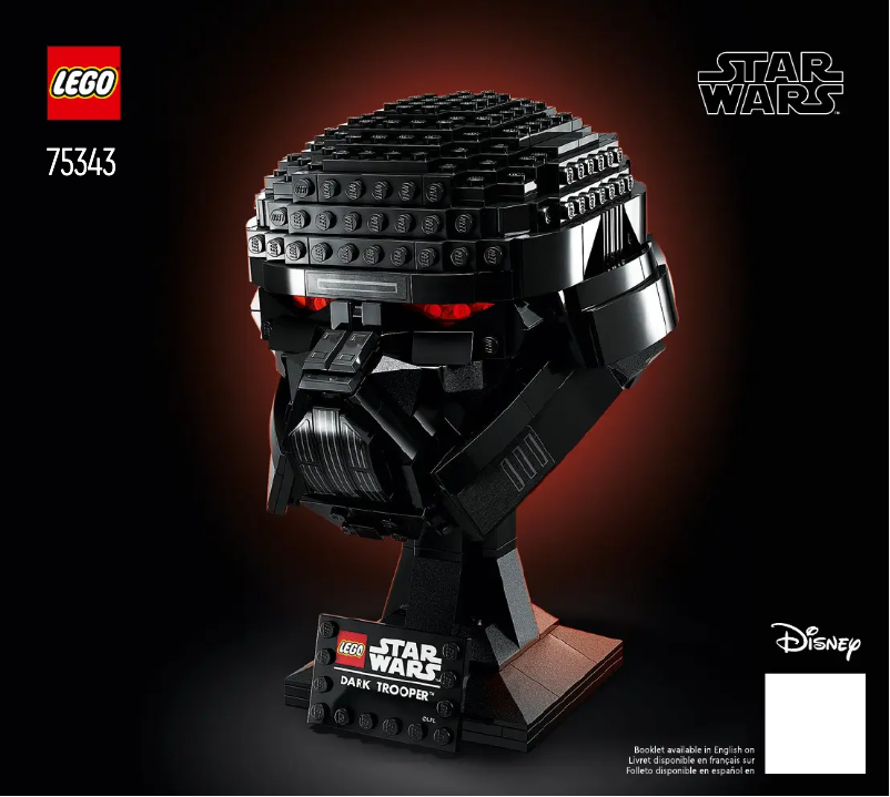 Image de la première page du manuel de l'appareil Star Wars 75343