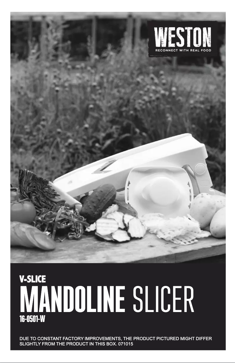 Page 1 de la notice Manuel utilisateur Weston 16-0501-W