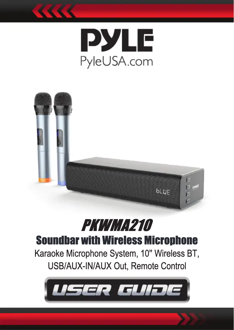 Imagen de la primera página del manual del dispositivo PKWMA210