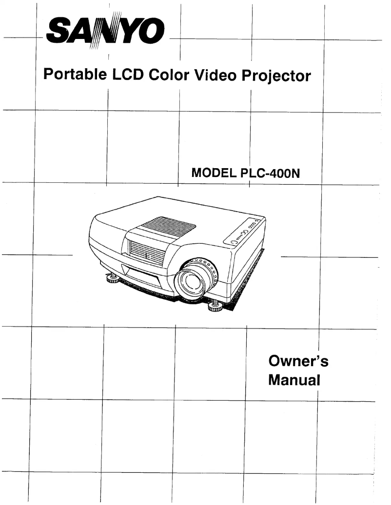 Image de la première page du manuel de l'appareil PLC-400N