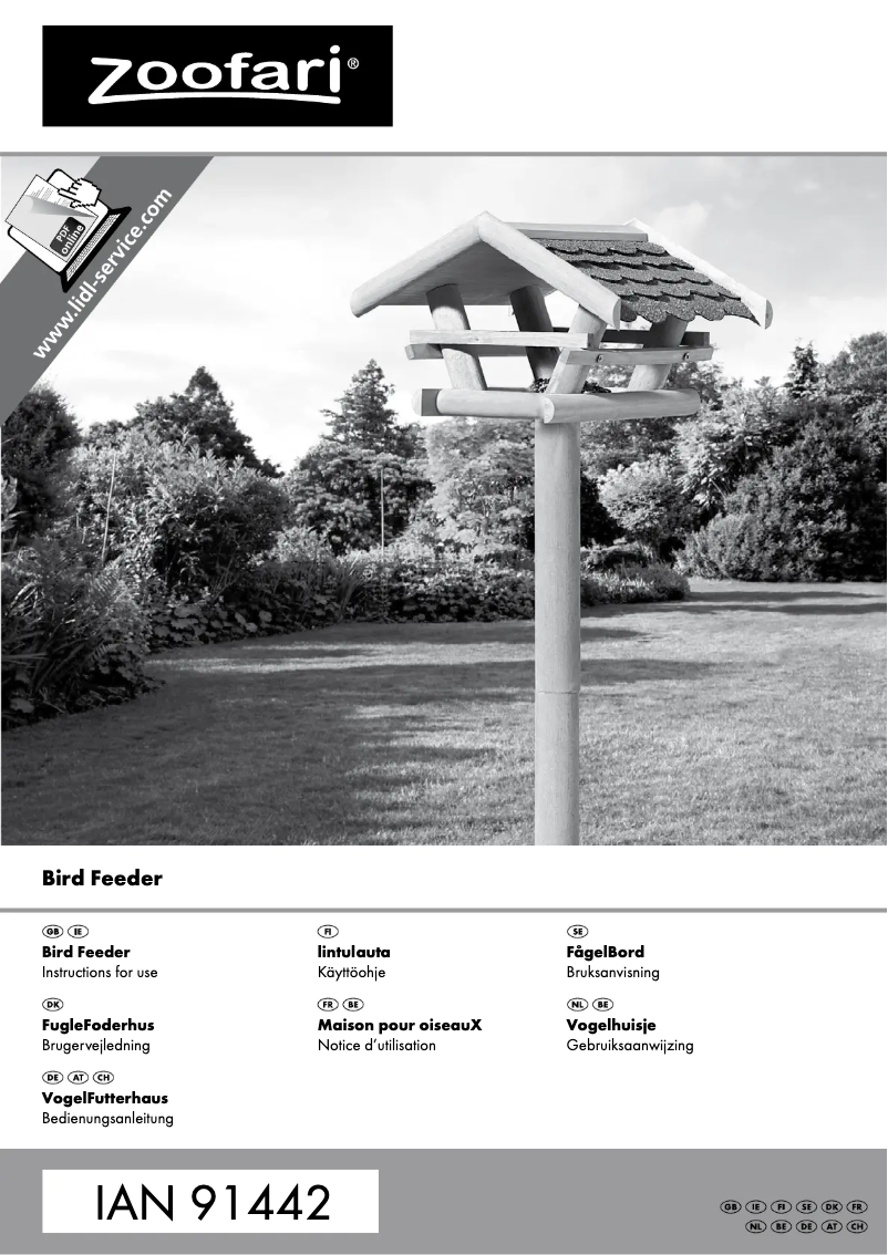Página 1 del manual Manual de usuario Zoofari IAN 91442