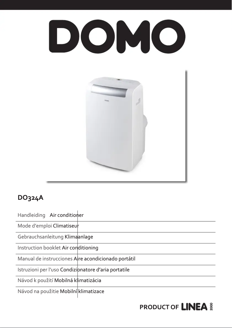 Image de la première page du manuel de l'appareil DO324A