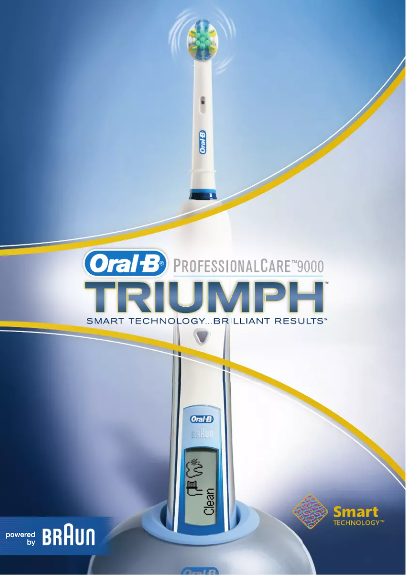 Page n°1 - Manuel utilisateur Braun Oral-B Professional Care 9000