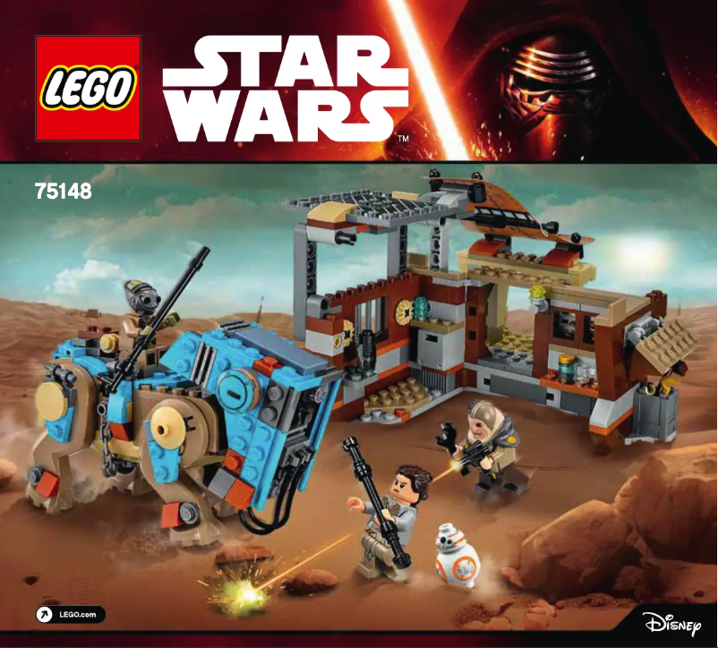 Page n°1 - Manuel utilisateur Lego Star Wars 75148