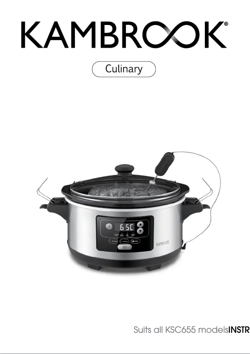 Image de la première page du manuel de l'appareil Temp Control KSC655