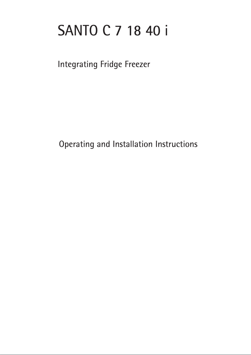 Página 1 del manual Manual de usuario AEG SANTO C71840I