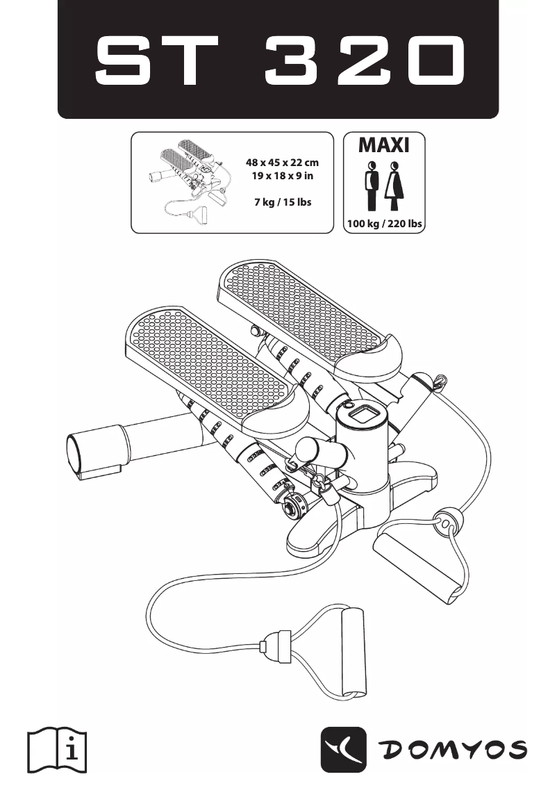 Page 1 de la notice Manuel utilisateur Domyos ST 320