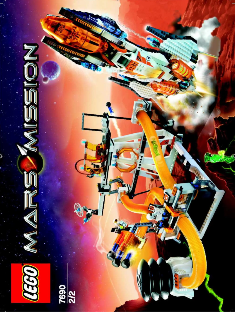 Page 1 de la notice Manuel utilisateur Lego Space 7690