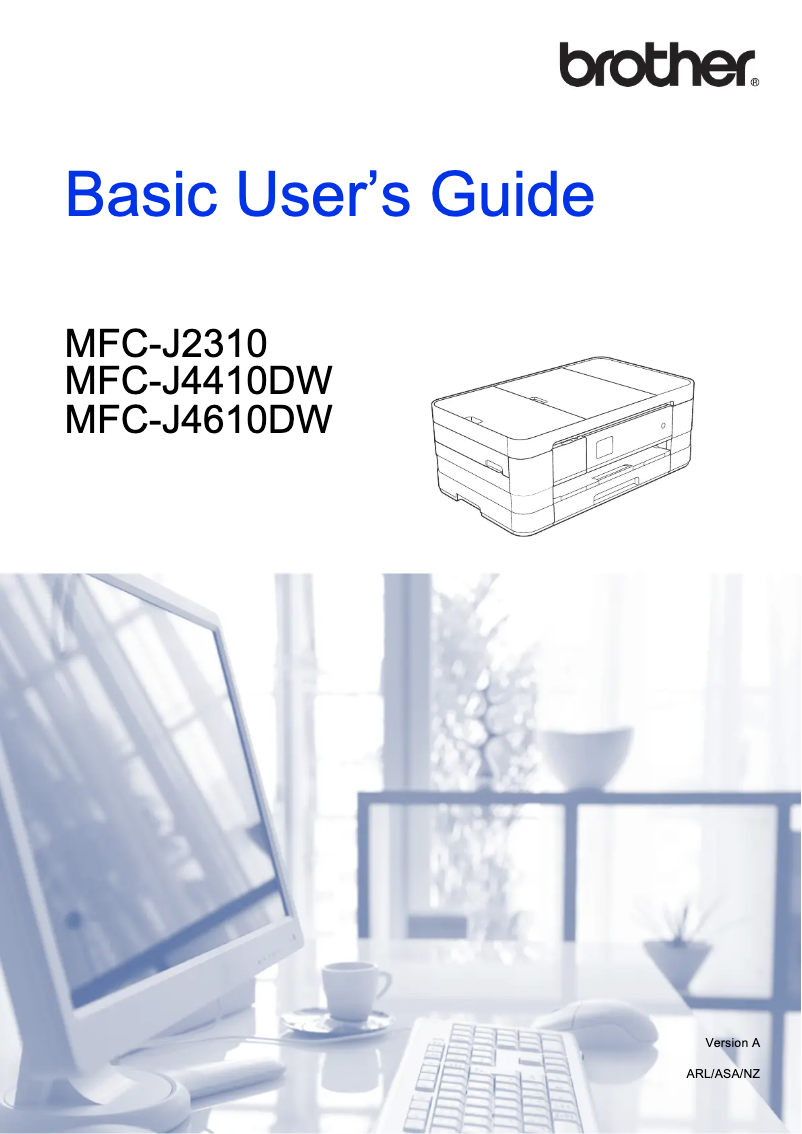 Image de la première page du manuel de l'appareil MFC-J2310