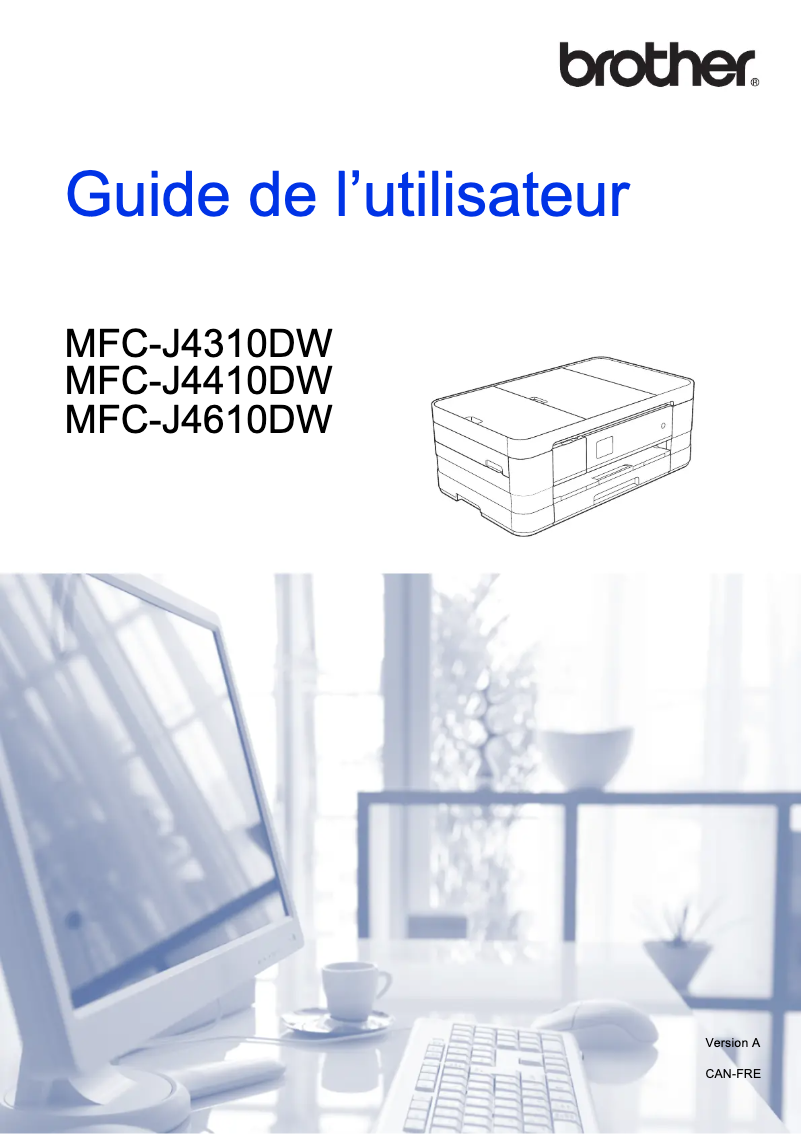 Page n°1 - Manuel utilisateur Brother MFC-J4410DW