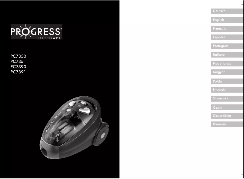 Página 1 del manual Manual de usuario Progress PC7391