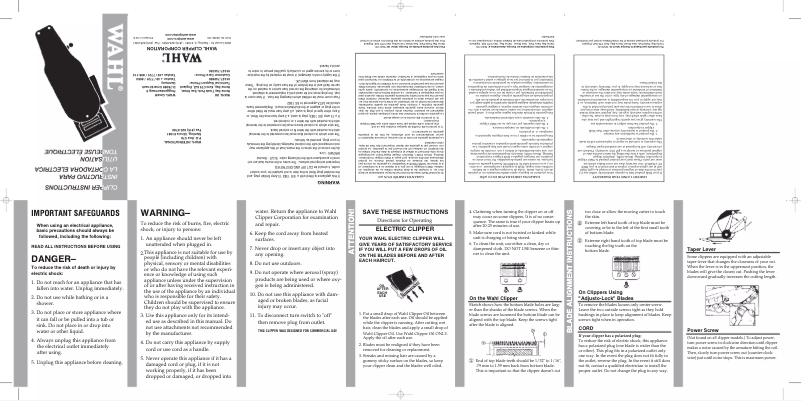 Image de la première page du manuel de l'appareil 8110