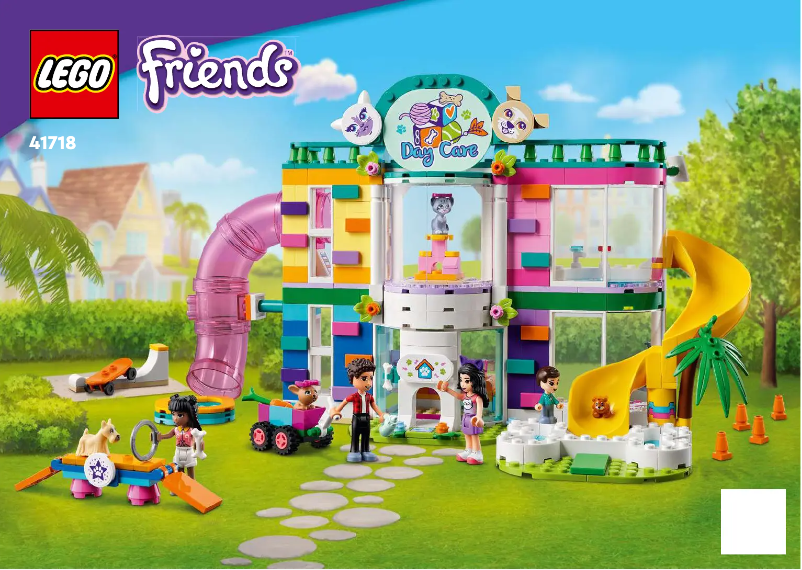 Page 1 de la notice Manuel utilisateur Lego Friends 41718