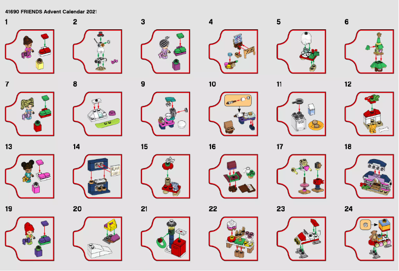 Page n°1 - Manuel utilisateur Lego Friends 41690