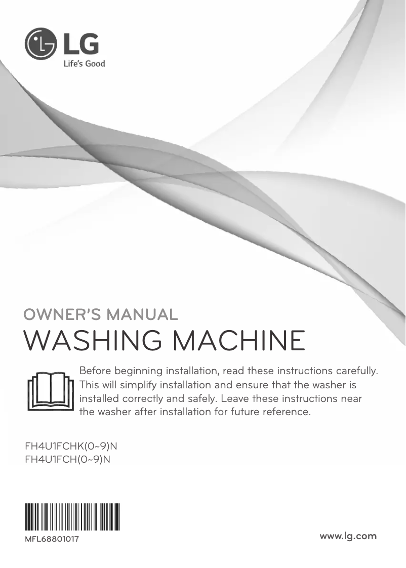 Page 1 de la notice Manuel utilisateur LG FH4U1FCHK4N