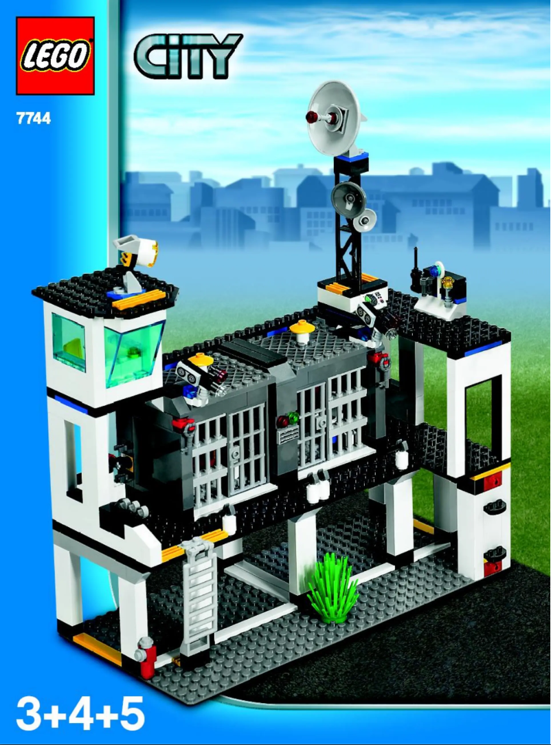 Page 1 de la notice Manuel utilisateur Lego City 7236