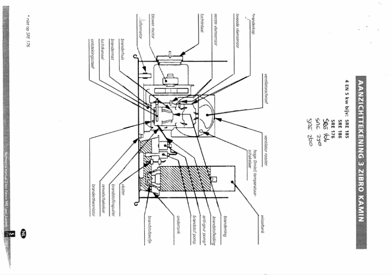 Page n°1 - Manuel utilisateur Zibro Kamin SRE 185
