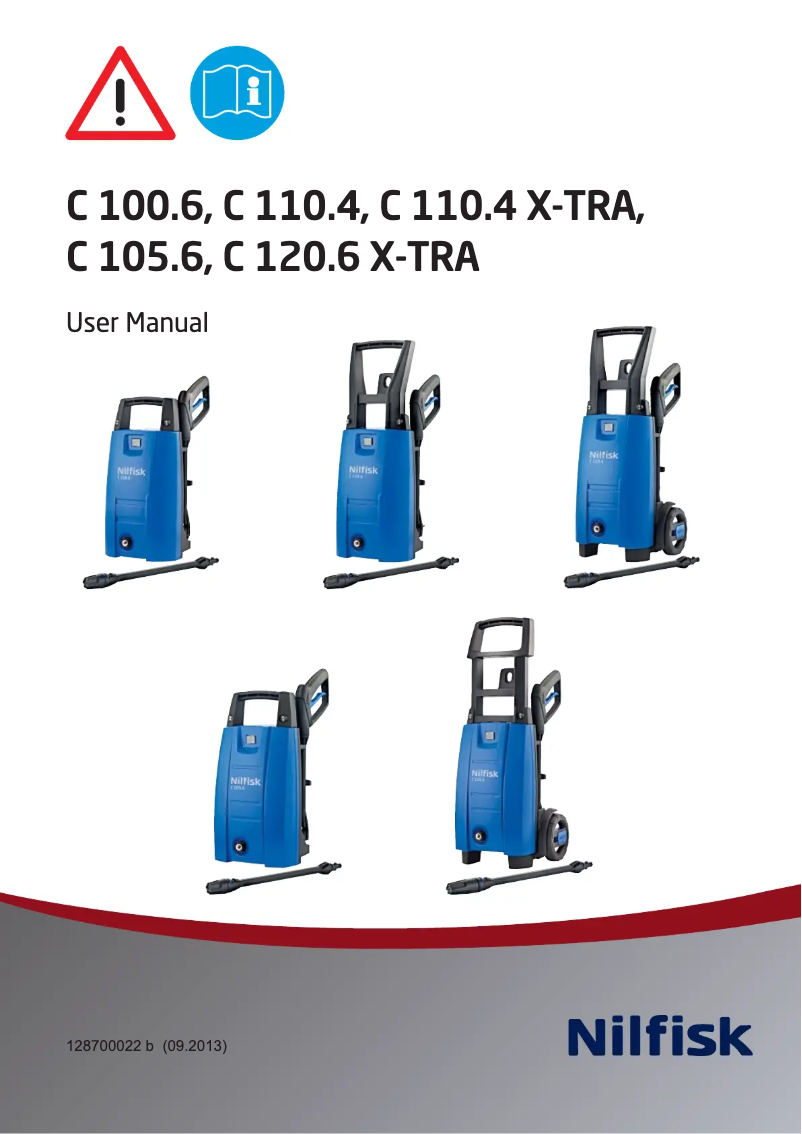 Image de la première page du manuel de l'appareil C 110.4-5 PCD X-TRA