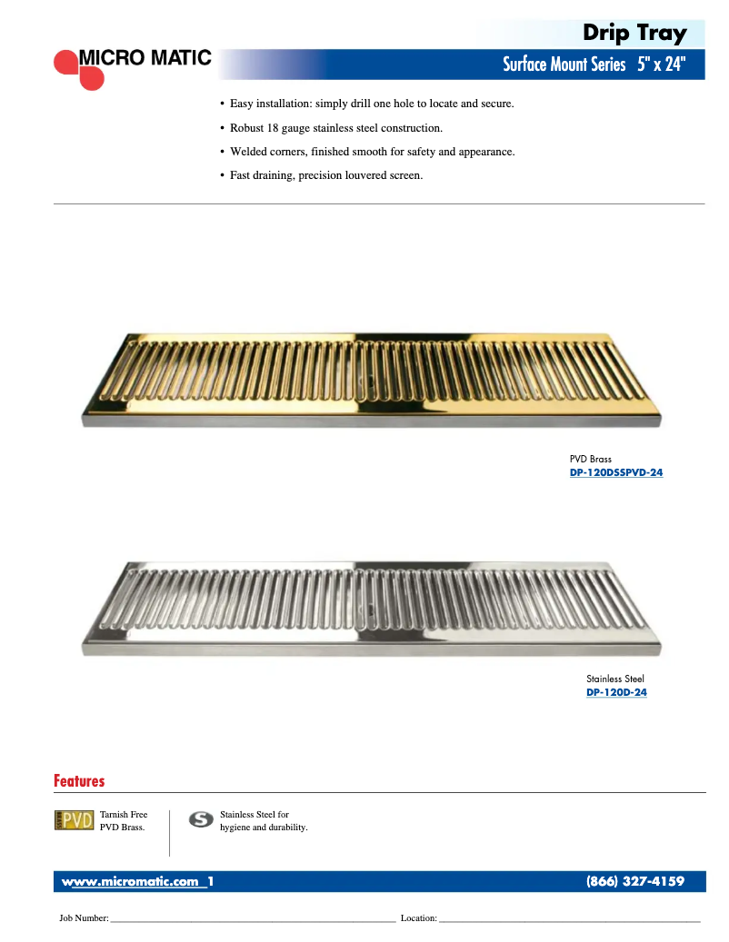 Image de la première page du manuel de l'appareil DP-120D-24