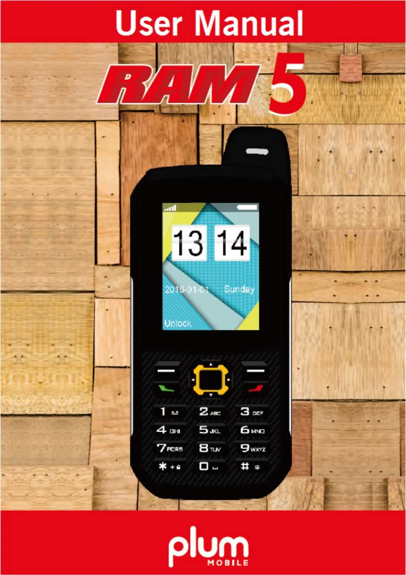 Página 1 del manual Manual de usuario Plum Ram 5