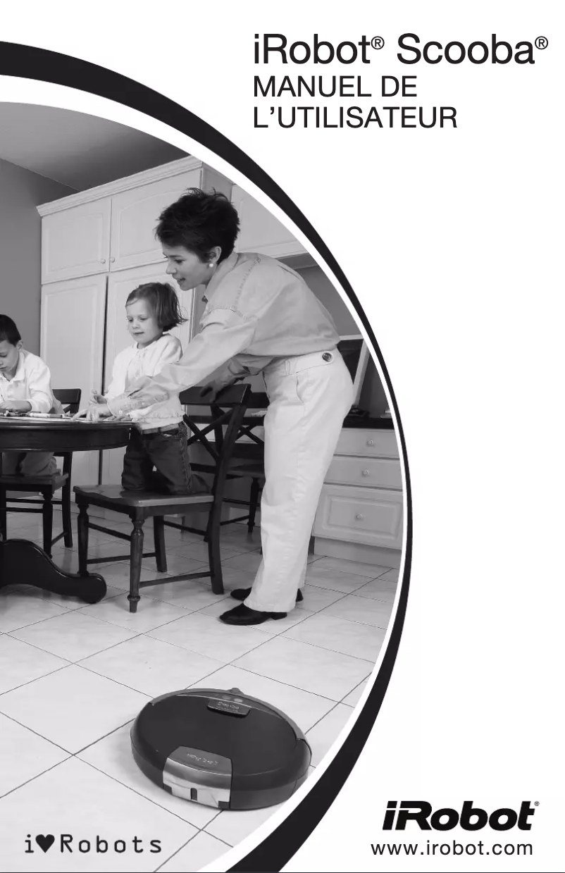 Image de la première page du manuel de l'appareil Scooba 390