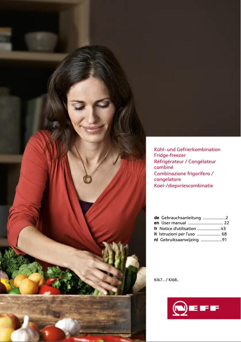 Page n°1 - Manuel utilisateur Neff KG838A2MC