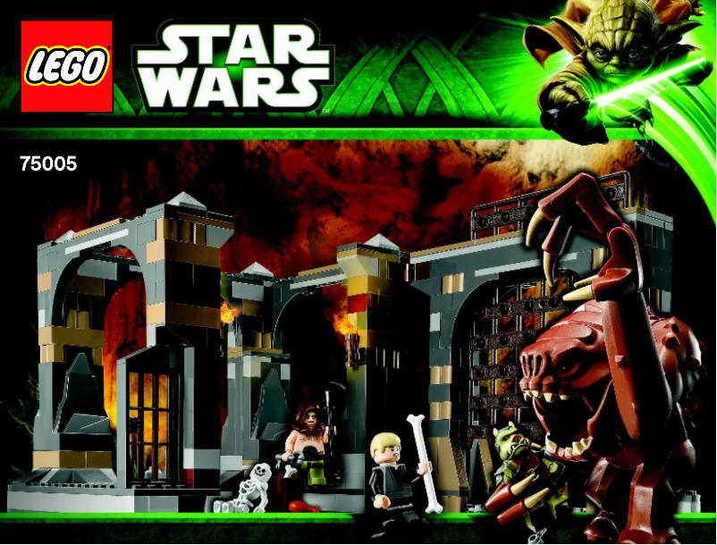 Page 1 de la notice Manuel utilisateur Lego Star Wars 75005