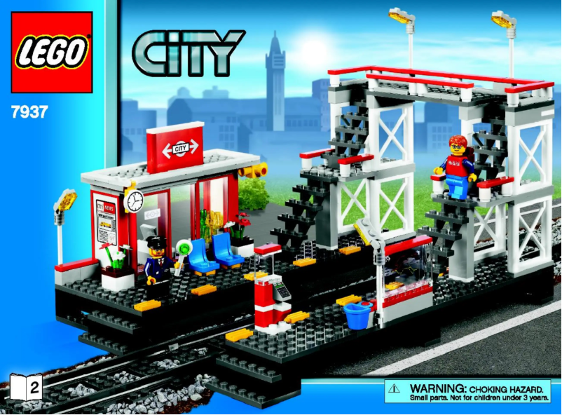 Page 1 de la notice Manuel utilisateur Lego City 7937