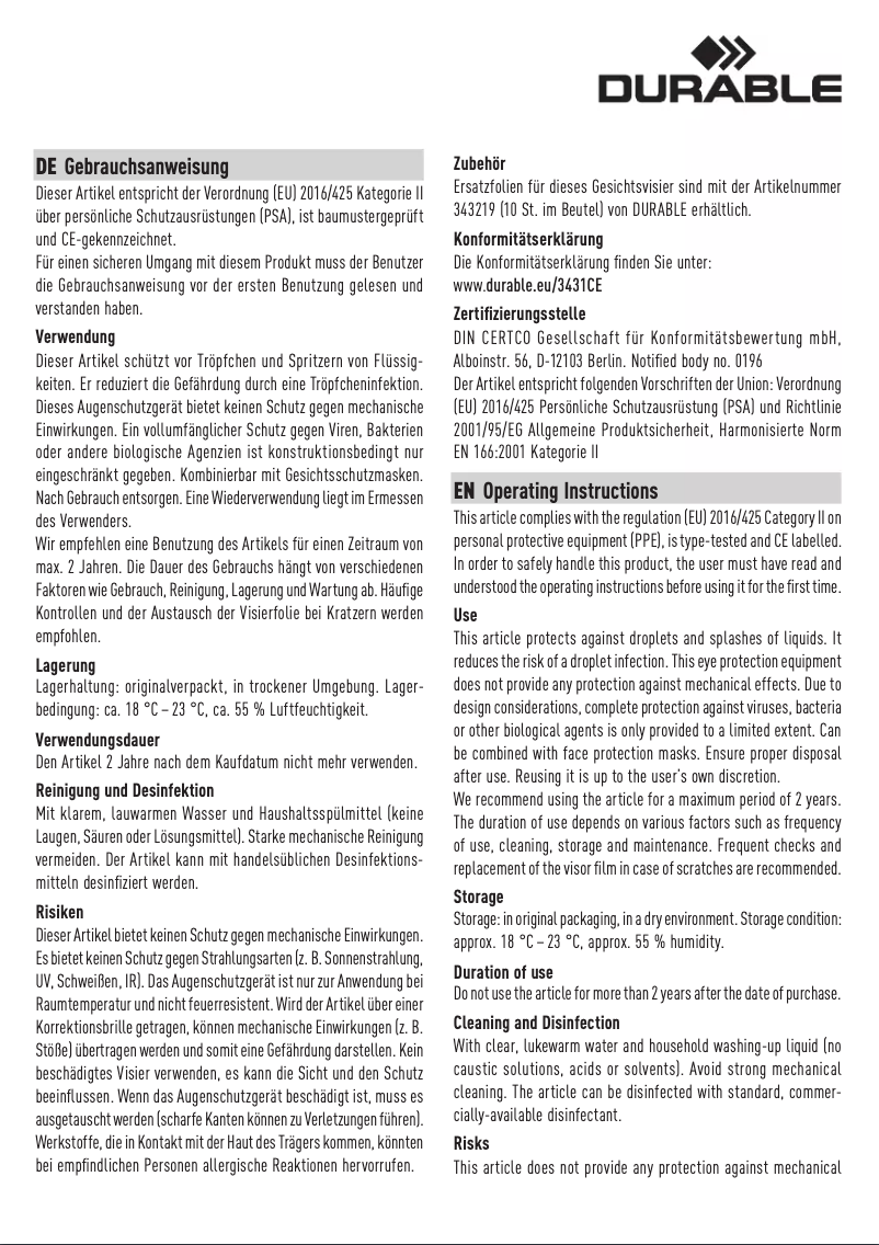 Image de la première page du manuel de l'appareil 343110