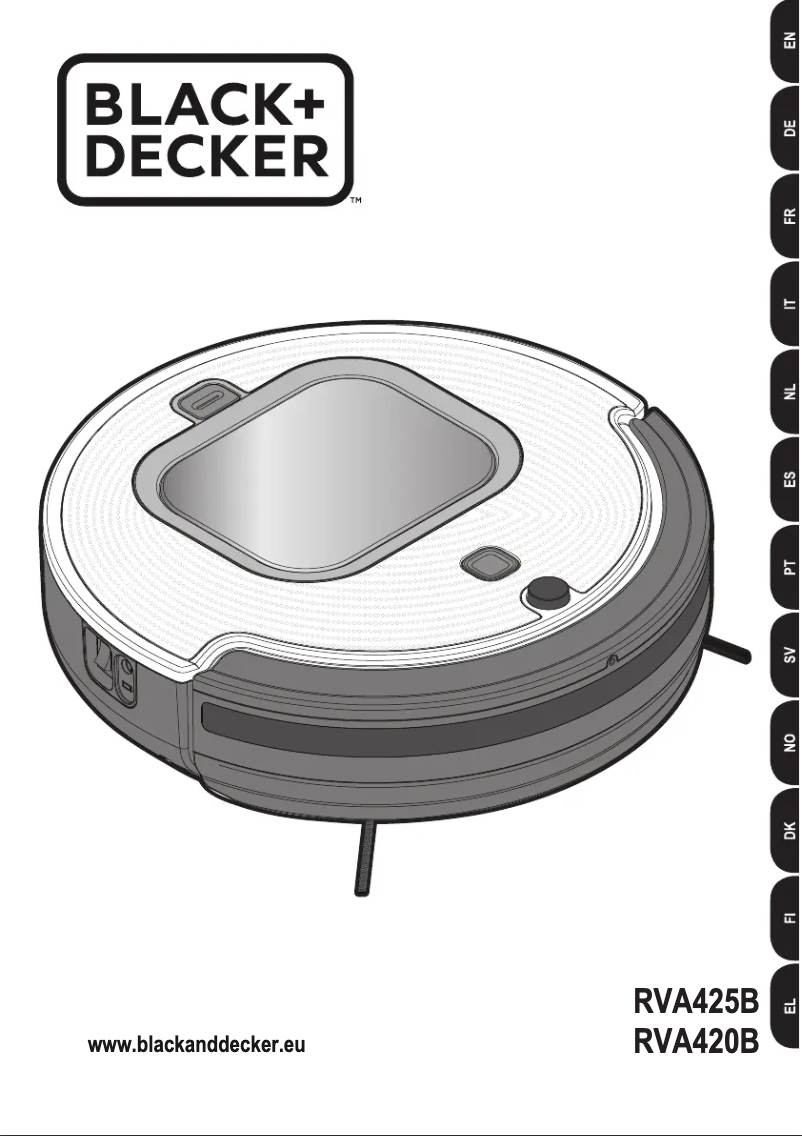 Page n°1 - Manuel utilisateur Black & Decker RVA420B