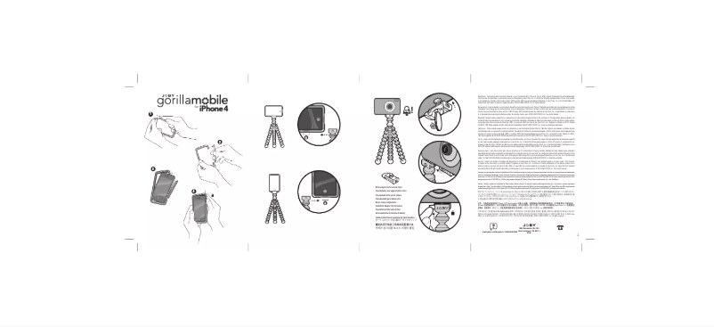 Image de la première page du manuel de l'appareil Gorillamobile