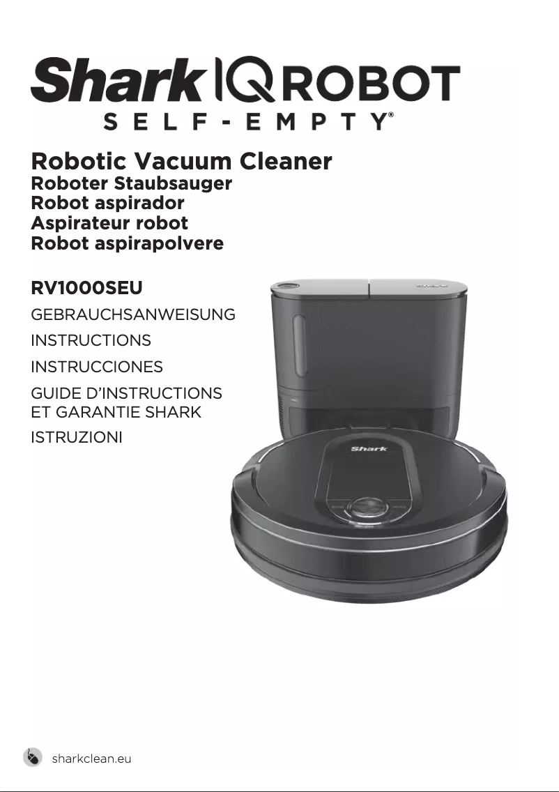 Image de la première page du manuel de l'appareil IQ Robot RV1000SEU