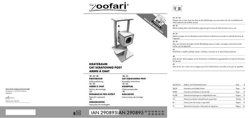 Página 1 del manual Manual de usuario Zoofari IAN 290895