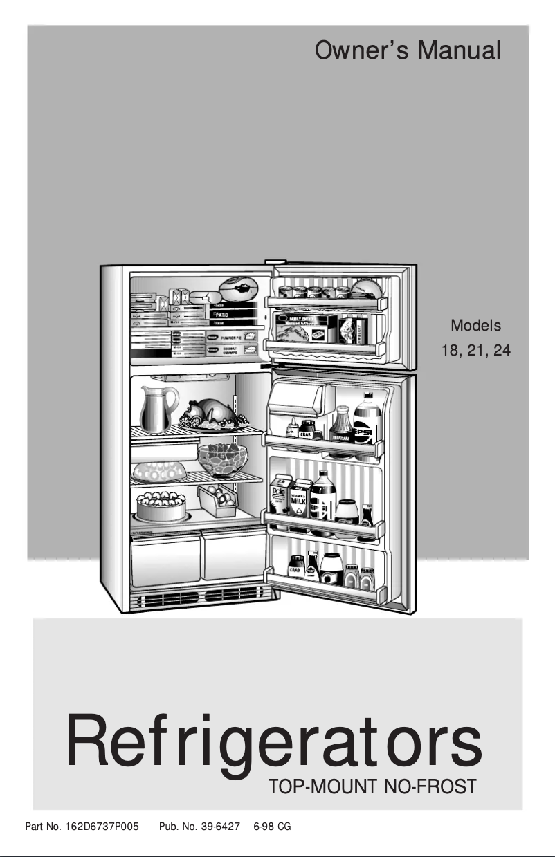 Page n°1 - Manuel d'utilisation et d'entretien Hotpoint CTX21BABWW