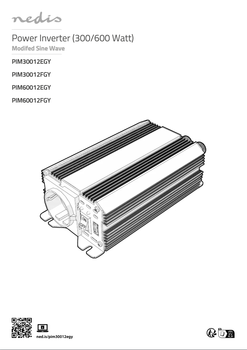 Page n°1 - Manuel utilisateur Nedis PIM60012EGY