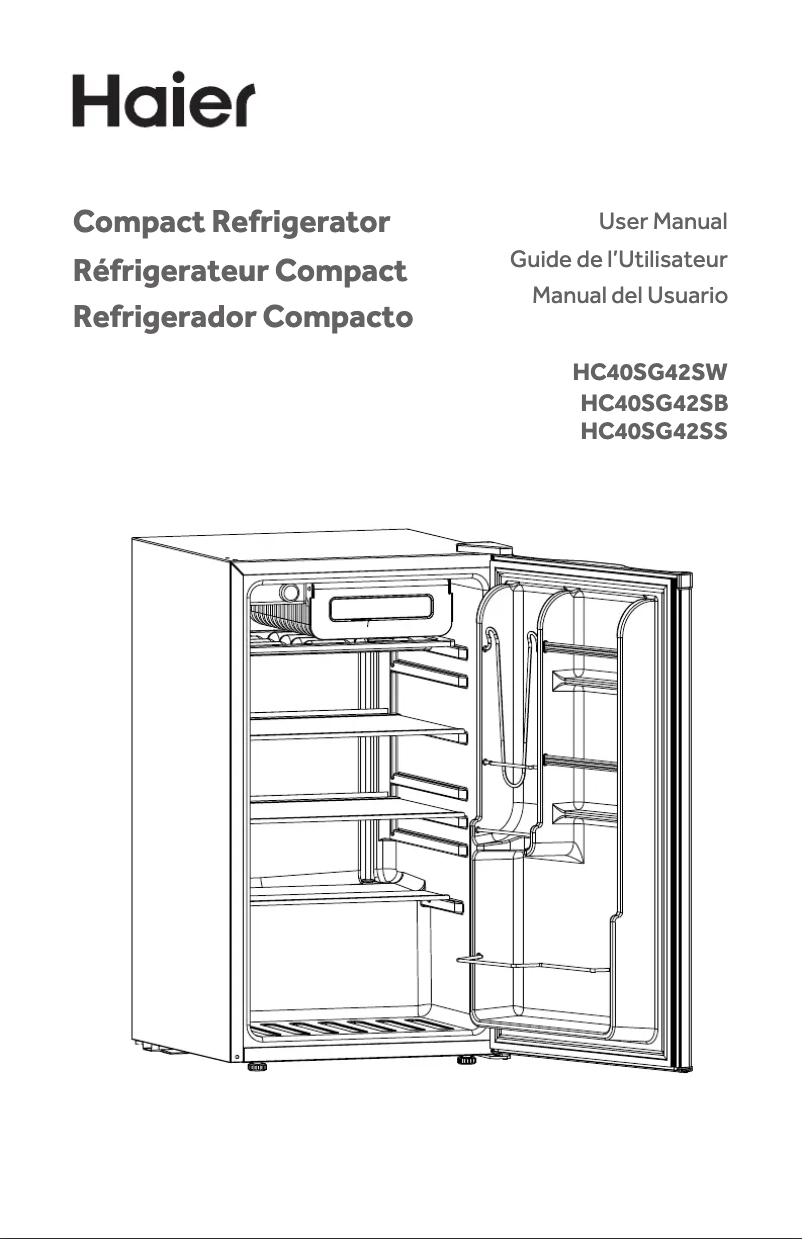 Page n°1 - Manuel utilisateur Haier HC40SG42SB