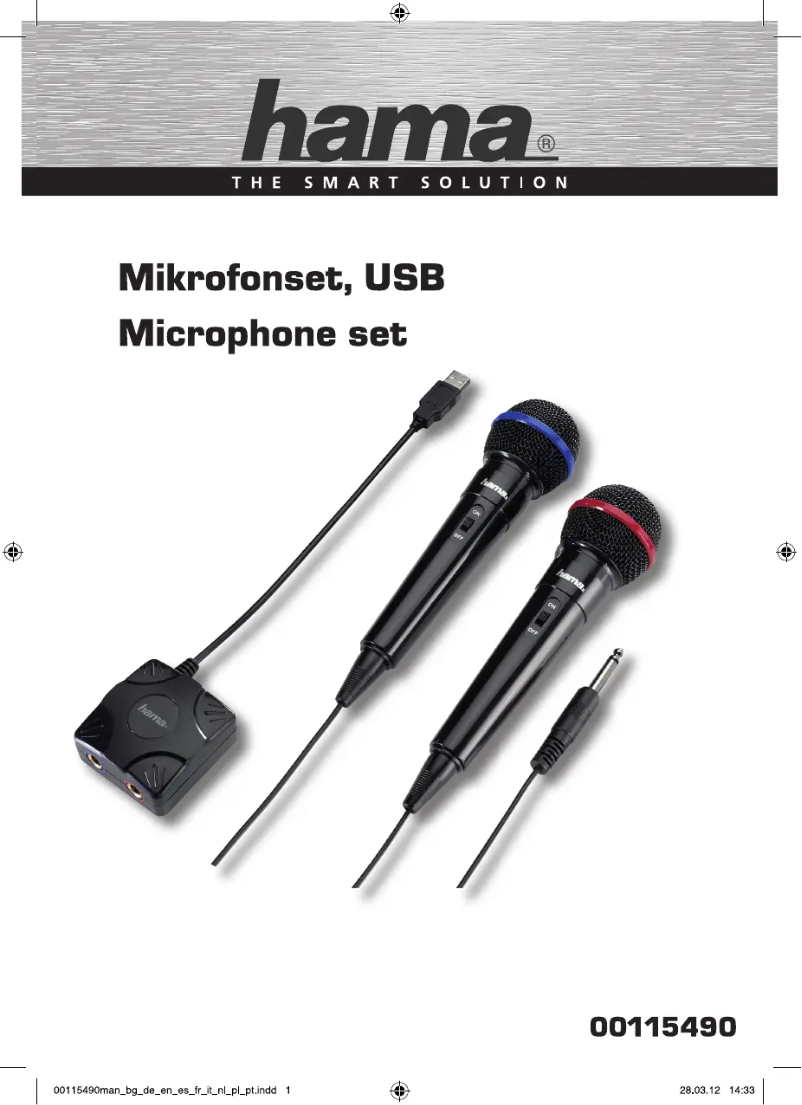 Image de la première page du manuel de l'appareil 00115490