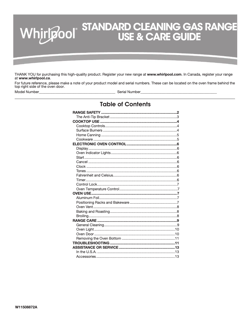 Image de la première page du manuel de l'appareil WFG320M0BS