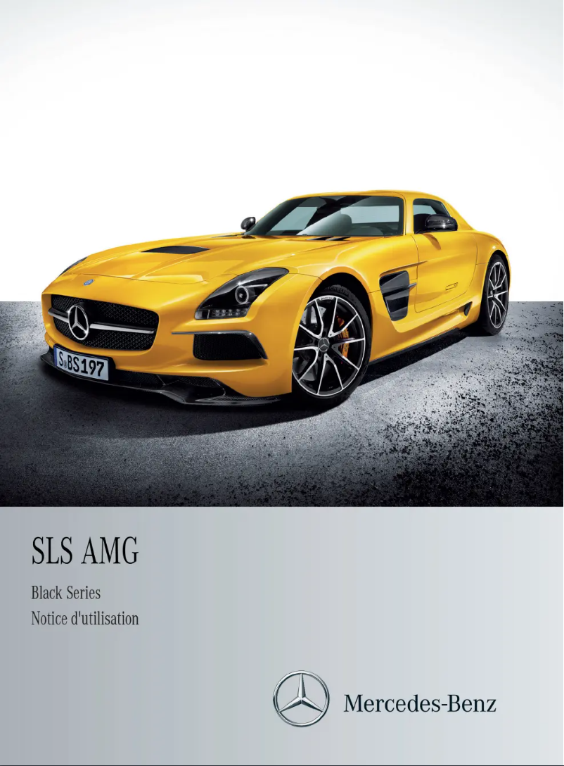 Page 1 de la notice Manuel utilisateur Mercedes-Benz LS-Class AMG (2014) S