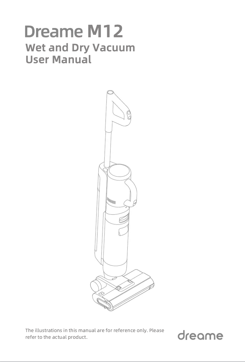 Image de la première page du manuel de l'appareil M12