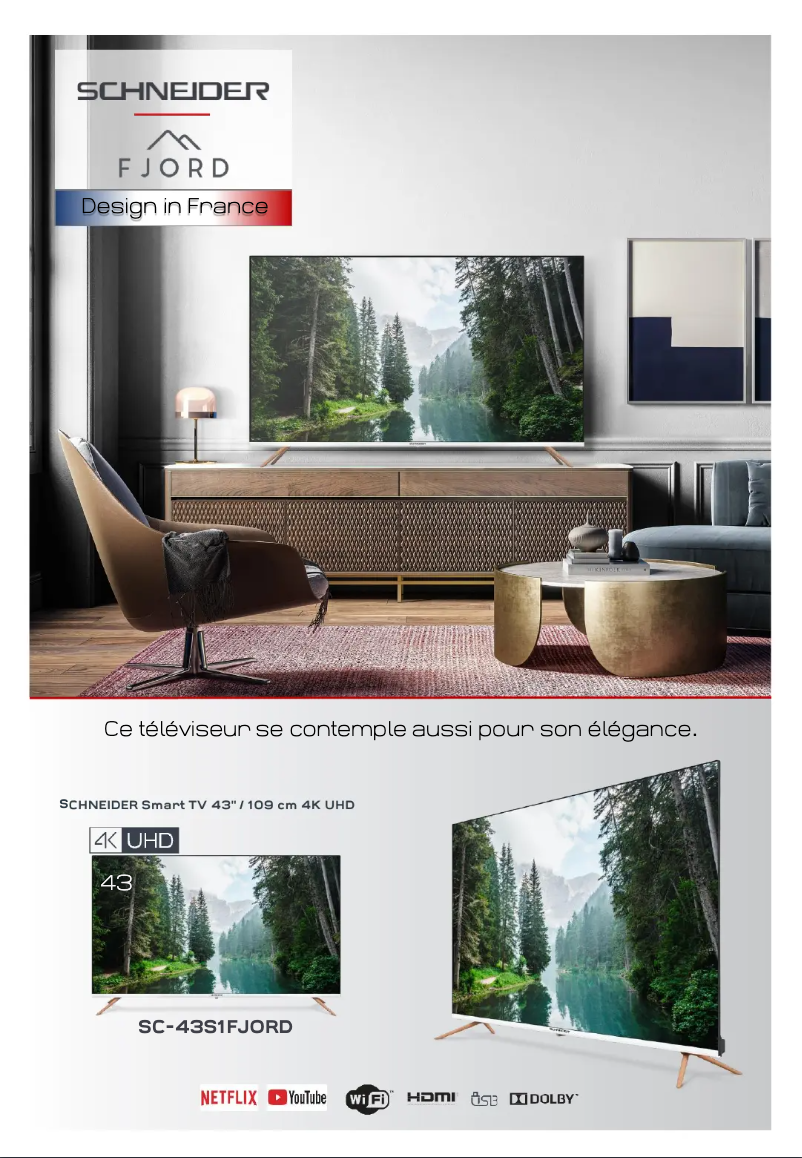 Página 1 del manual Ficha técnica Schneider SC-43S1FJORD