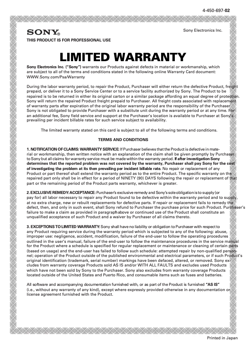 Página 1 del manual Manual de instrucciones Sony DPT-CP1