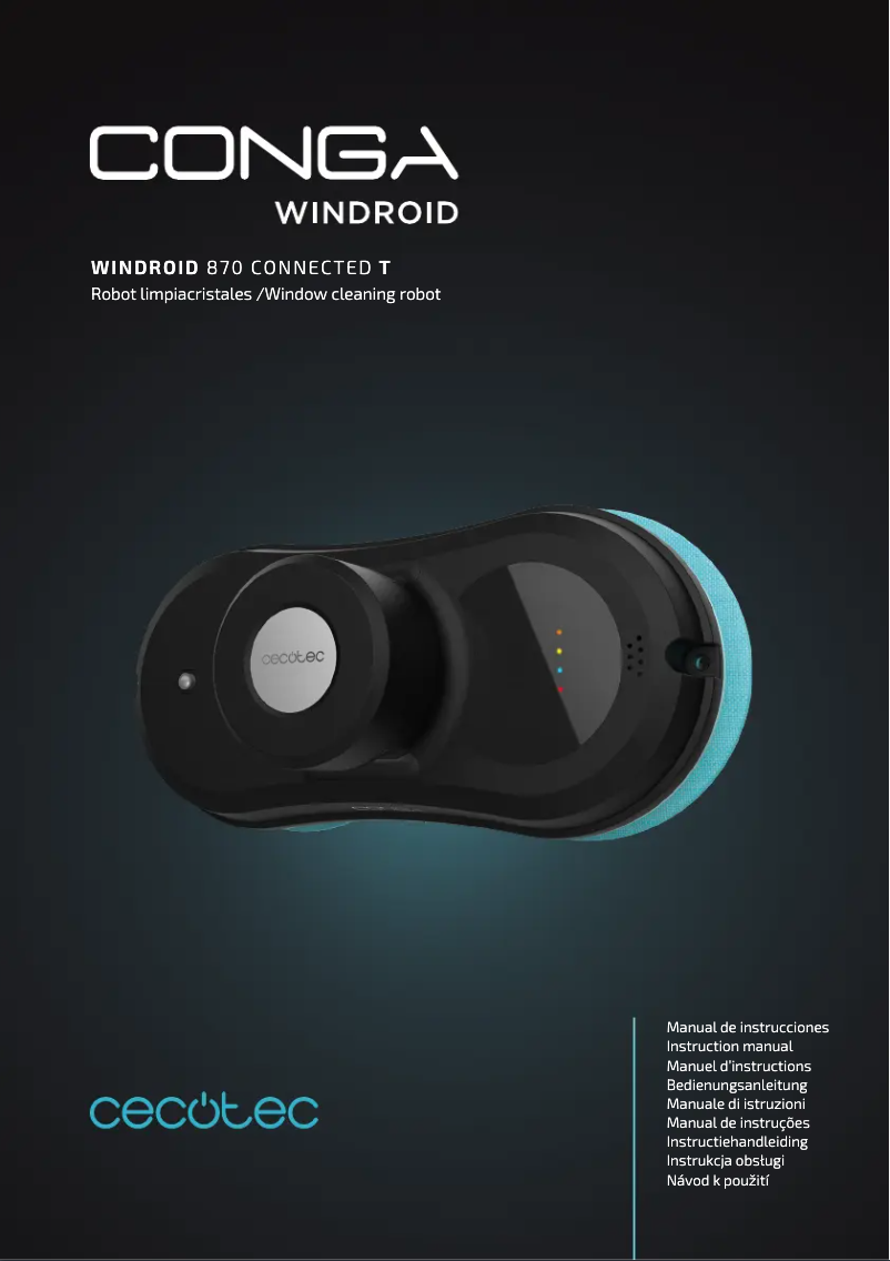 Page 1 de la notice Manuel utilisateur Cecotec Conga WinDroid 870