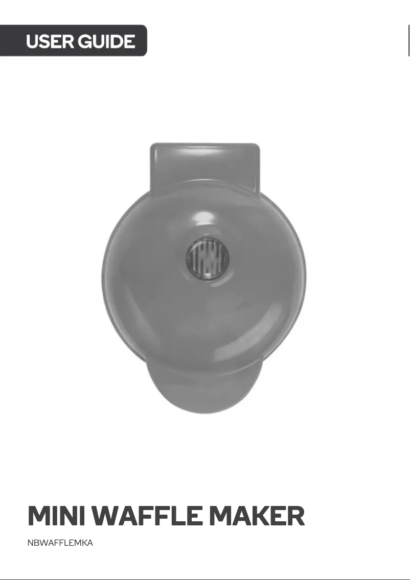Page 1 de la notice Manuel utilisateur Kogan NBWAFFLEMKA