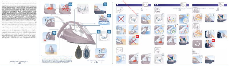 Page 1 de la notice Manuel utilisateur Calor Turbo Pro Anti-Calc FV5646