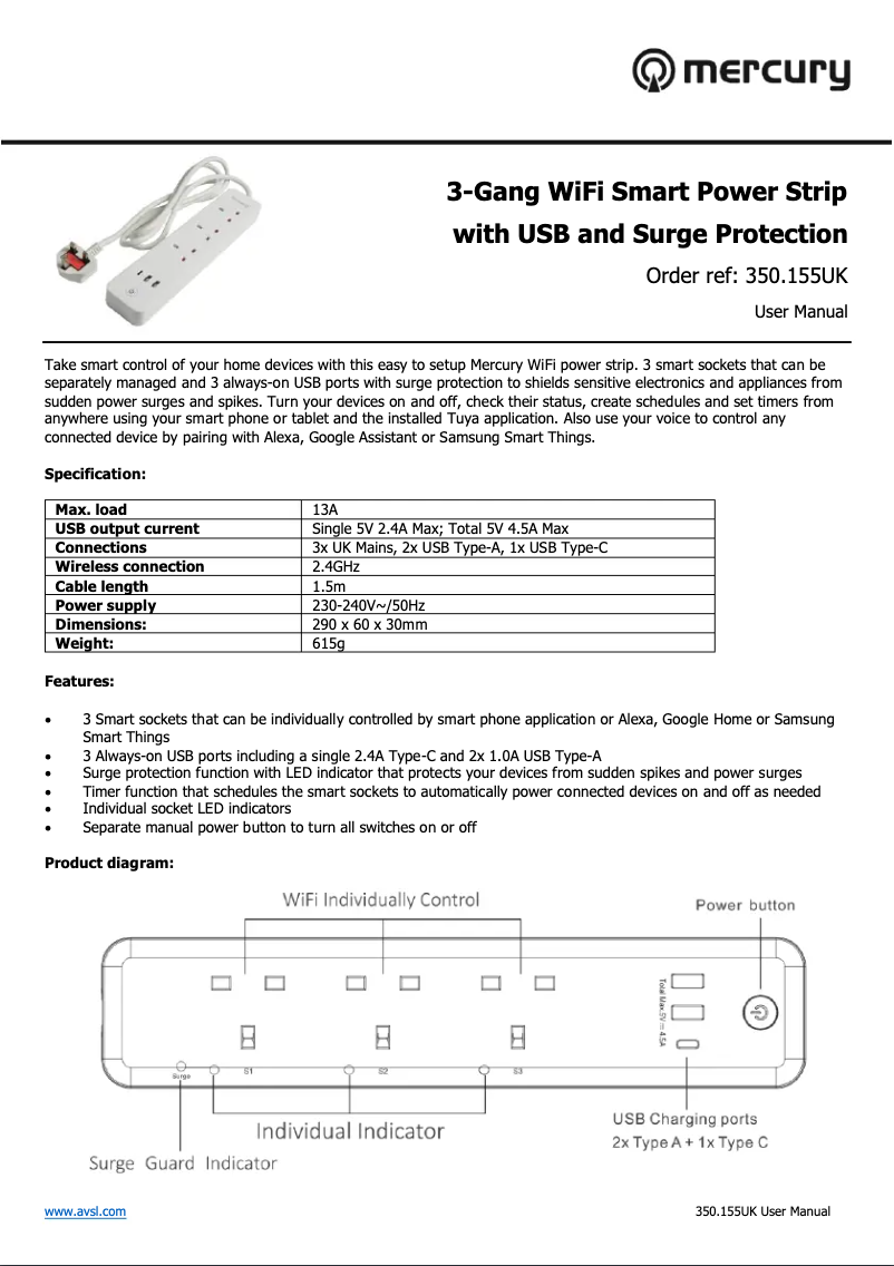 Image de la première page du manuel de l'appareil WF-E3