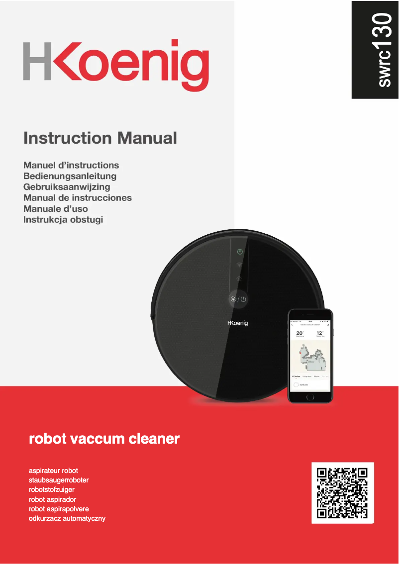 Image de la première page du manuel de l'appareil SWRC130