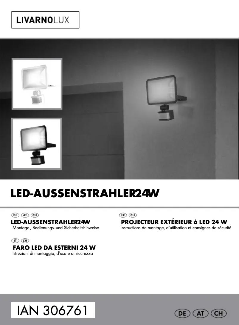 Página 1 del manual Manual de usuario Livarno Lux IAN 315792