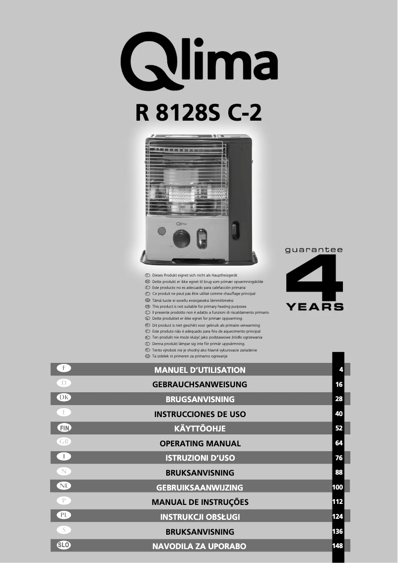 Image de la première page du manuel de l'appareil R8128SC-2